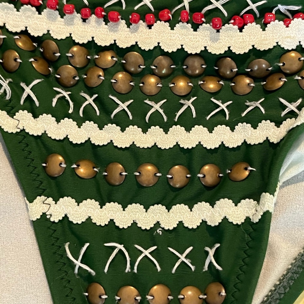 Red Carter String Bikini - image 2